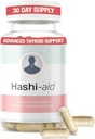 IBDassistTM Hashi Aid Thyroid Support for Women & Men - Thyroid Supplement for Hashimoto's Disease & Hypothyroidism* - Συσκευασμένο με Ashwagandha, Selenium, Zinc, Essential Vitamins & More - 30 Κάψουλες