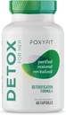 FoxyFit Detox Onun 30 Günü Detox Cleanse Formula Bu Destekler Sağlıklı Digestion Function, Tavsiyeler Detoxification, & Balances from within*