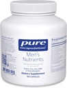 Pure Encapsulations Men's Nutrients - Multivitamin Mineral Supplement to Support Energy, Endurance & Stamina in Men Over 40* - Vitamin D, C & Trace Minerals - 180 Capsules