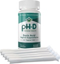 PH-D Feminine Health Support - Boric Acid Start Sche - pH-D Boric Acid Vaginal Suppositories 72 ve 5 Vaginal Suppory Applicators