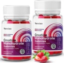 yanxiao Creatine Μονοένυδρη Gummies 5g για άνδρες & γυναίκες, Anti-Melting Formula, Sugar Free Creatine Chews για μυϊκή ανάπτυξη και δύναμη, Περιέχει βιταμίνη C και άλλα θρεπτικά συστατικά (120 Count)
