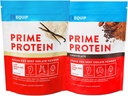 Equip Foods Chocolate Prime Protein Powder - Βανίλια & Σοκολάτα - Grass-Fed Isolate Beef Protein Powder - Παλαιό και χωρίς γλουτένη Protein Powder - Βοηθά στην κατασκευή και την επισκευή ιστού, χωρίς γλουτένη