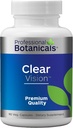Profesyonel Botaniklar Clear Vision Eye Vitamins - Lutein, Zeaxanthin Destekler Eye Strain, Kuru Gözler ve Vizyon Sağlık - 90 Vejetaryen Capsules
