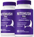 (2 Pack) Nite Hush Pro Capsules- Unlock Your Full Potansiyel with NiteHush Pro Formula - Focus, Concentration and Balanced Health, Resmi NiteHushPro Pills Review (120 Capsules)