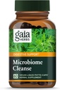 Gaia Herbs Microbiome Cleanse - με Black Walnut, Sweet Wormwood, Oregano & Peppermint - Βοηθά στην ισορροπία του GI Tract ενώ υποστηρίζει Digestive Health - 60 Vegan Liquid Phyto-Capsules (30-Day Supply)
