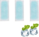 20 Sheets Fever Cooling Gel Patches, Cooling Forehead Strips Cool Gel Pads for Dog Foot Baby Kids Children Adult Relieve Headache,Toothache Pain, Drowsiness Fatigue Refreshing Sunstroke