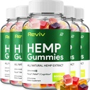 Reviv Hemp - με το εκχύλισμα σπόρων κάνναβης RevivHempis Gummies εμβοές συμπλήρωμα βοτάνων, την υγεία και την ευεξία Υποστήριξη, όλα τα φυσικά Reviv Hemp Gummy (5 πακέτο - 300 Gummies)