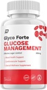 Glyco Forte Κάψουλες - Glyco Forte Advanced Supplement, Glyco Forte All Natural Formula to Reservation Healthy Levels, Συνολική Ενεργειακή Υποστήριξη, Glyco Forte Maximum Strength, (1 Pack - 60 Κάψουλες)