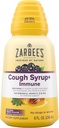 Zarbee's Naturals Complete Daytime Cough Syrup + Immune with Dark Honey, Real Elderberry, C, D & çinko, 8 oz Şişe