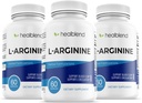 Geblend L-Arginine Plus: Kalsiyum, Niacin, L-Arginine Blend, L-Citrulline Kompleksi & Beta Alanine - 180 Capsules (3 Pack)