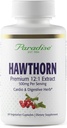 Paradise Herbs Hawthorn Berry, Active Whole Spectrum Extract, Super Poent, Ultra Pure, Vegan, Non-GMO, Gluten Free, 60 κάψουλες χορτοφάγων