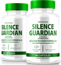 (2 Pack) Silence Guardian - Advanced Ear Formula, Επίσημη Φόρμουλα για 360 Υποστήριξη Ακρόασης, Όλα τα φυσικά συστατικά για τη διατήρηση της ακουστικής υγείας, SilenceGuardian αναθεώρηση (120 κάψουλες)