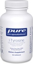 Pure Encapsulations L-Tyrosine - Amino Asit Supplement - Beyin Desteği için, Dopamine & Tiroid Fonksiyonu * - Vegan & Non-GMO - 90 Capsules