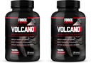 Force Factor Volcano προ προπόνηση Nitric Oxide Booster συμπλήρωμα για τους άνδρες με Creatine και L-Citrulline για την ενίσχυση και την ενέργεια, Βοήθεια για την οικοδόμηση μυών, καλύτερη αντλία και προπόνηση, 120 κάψουλες (πακέτο του 2)