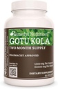 Remedy'nin beslenme Gotu Kola (Brahmi) | 1.000 mg, 60 Vegan Capsules Herbal Diyet Tamam | İki Ay Supply