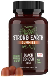 Μαύρο Cohosh Gummies για την ανακούφιση της εμμηνόπαυσης, καυτές αναλαμπές & νυκτερινό ιδρώτα 