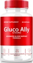 NutraRize Gluco Ally Capsules, Resmi GlucoAlly Pills, Comprehensive Blood Support Formula, All Natural Supplement to maintain Health Levels, Premium Gluco-Ally Capsulas Review (60 Capsules)