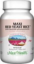 Maxi Health, Maxi Red Yeast Rice Kompleksi (600 Mg), 60 Capsules
