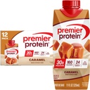 Premier Protein Shake, Caramel, 30g protein, 11 fl oz, 12 Paket (Pazar Mayıs Vary)