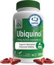 Υγεία Θρου Διατροφή Ubiquinol 200mg 30 Softgels ως Kaneka QH Μειωμένη CoQ-10 