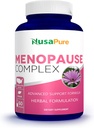 NusaPure Menopause Kompleksi: Black Cohosh ve Herbal Malzemeler - 60 Capsules