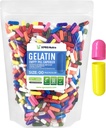 XPRS Nutra Boyutu 00 Boş Kapsüller - 1000 Kont Boş Gelatin Capsules - DIY - Do-It- Yourself Supplements (Multi Color)