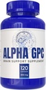 Alpha GPC συμπλήρωμα, 120 κάψουλες, 850mg υπηρεσίες, βοήθεια υποστήριξης εγκεφάλου που υποστηρίζει την εστίαση, τη μνήμη και την ενέργεια, Made in The USA