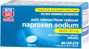 Rite Aid Naproxen χάπια ανακούφισης πόνου νατρίου, 220 mg Caplets - 50 Count 