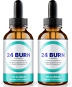 NutraRize ( 2 24 Burn Drops, All- Natural 24Burn Liquid Supplement, Resmi Beslenme Formula Sağlıklı ve Aktif Yaşam Tarzı Desteklemek için, Gotas İncelemeleri (60 Hizmet)