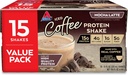Atkins Gluten Free Protein-Rich Shake, Mocha Latte, Keto Friendly, 15 κόμης