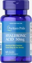 Puritan's Pride Hyaluronic Acid 50 mg Capsules, 60 Kont