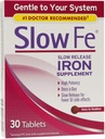 Slow release Iron, Tabletler 30 ea (Pack of 6)