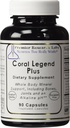 Coral Legend Plus, 90 Capsules - Tüm Vücut Mineral Desteği için pH Destek Formula, Kemikleri, Ortaklar, Dişler ve bir alkalin pH Destek