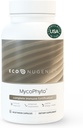 EkoNugenics MycoPhyto Kompleksi: Yoğun Immune Desteği için Mushroom Supplement – 60 Capsules – Türkiye Tail, Reishi, Cordyceps, Mai & More – Enerji, Gut Health & Nootropic Brain Support