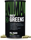 Animal Daily Greens Pill Packs - Kale, σιτάρι χόρτο, Alfalfa & More - Βολικό Prebiotic και Probiotic Superfood Blend για Superior Digetion, Gut Health, και Ασυλία για τους άνδρες και τις γυναίκες - 30 ημέρες προσφοράς