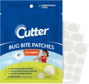 Cutter Bug Bite Patches Itch Relief Hydrocolloid Patches for Kids & Adults, Απορροφητικά υγρά, Βοηθά στην επούλωση, Αποτρέπει το ξύσιμο, Mosquito Itch Relief, Hydrocortisone & Αναρρόφηση Εναλλακτικό εργαλείο, 51 Count