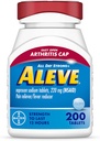 Aleve Easy Open Arthritis Cap Tabletleri, Ağrı Yardımı için Naproxen sodyum