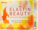 Umeken Elastin Beauty Toz Supplement with Collagen,, Hyaluronic Acid, C ve Mangosteen Fruit, Women's Health and Wellness, 1 Moon Supply, 60 Packets