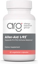 Allergy Research Group Aller-Aid L92 Supplement - με Lactobacillus Acidophilus, ινδικό Φρανκίνκενς, Boswellic Acid, χορτοφαγικές κάψουλες - 60 Count