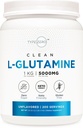 Tip Zero L Glutamine Toz KG, 5000 mg Boyut - 6Month Supply, L-Glutamine Supplement for Gut Health, Gastrointestinal Lining Support & Recovery for Women/Men - Vegan, Gluten Free, No Fillers