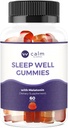 Calm by Wellness Sleep Well Gummies, Ekstra Güçlü Gummy with Melatonin, Natural Sleep Support Supplement, 30 Count