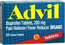 Advil 200 mg Επικαλυμμένα δισκία 24 ea (πακέτο των 5)