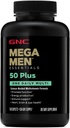 GNC Mega Men 50 Plus One Daily Multi - 150 Caplets (150 Servings)