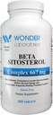Wonder Labs Beta Sitosterol Kompleksi 667 mg, Sağlıklı Cholesterol Seviyelerini ve Sağlıklı Prostatı - 250 Tablet