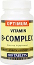 Optimum B Vitamin Kompleksi Tablet 100 ct
