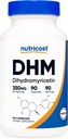 Κάψουλες Nutricost Διυδρομυρικετίνης (DHM) (350mg, 90 κάψουλες) - Vegan, μη ΓΤΟ, 90 Σερβιέτες