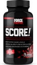 Force Factor SCORE! Nitric Oxide Supplement for Men with Horny Goat Weed, L-Citrulline, Ashwagandha, Black Maca & Tribulus, Ignite Drive & Energy, Increase Endurance, For Male Vitality, 76 Capsules