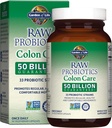 Life Probiyotiks for Women and Men - Raw Probiyotiks Colon Care 50 Milyar CFU ve Enzymes, Raw Fruits, Veggies, Daily Acidofilius Probiyotik for Regularity and Immune Health - 30 Capsules