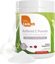 Zahler Buffered Vitamin C Toz - Ascorbik Asit Vitamin C ile, Magnezyum, Potasyum Ascorbate Buffering Minerals - Kosher Berry Flavor Non-GMO Vitamin C Antioksik Mix - 11 Oz Vitamin C