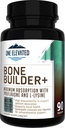 Kapsamlı Bone Builderdis Supplement. En yüksek Gradedis ile formüle edildi -Carbonate/Hydroxyapatite/Citrate, Magnezyum, çinko, D3. Optimum Bone Health ve Bone Strength için Sync'de çalışır.